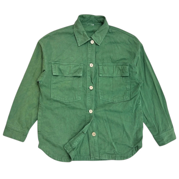 90s "French" moleskin shirt work Jacket