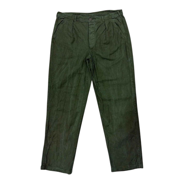 VINTAGE SWEDISH ARMY WORK PANTS W36