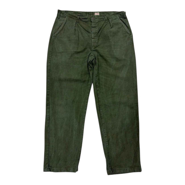 VINTAGE SWEDISH ARMY WORK PANTS W36
