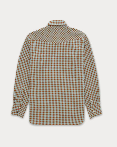 Tex Camicia Texana In Seersucker