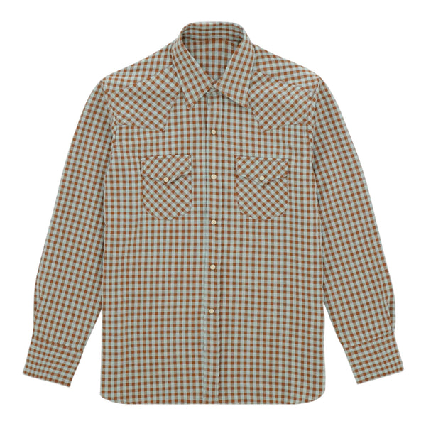 Tex Camicia Texana In Seersucker