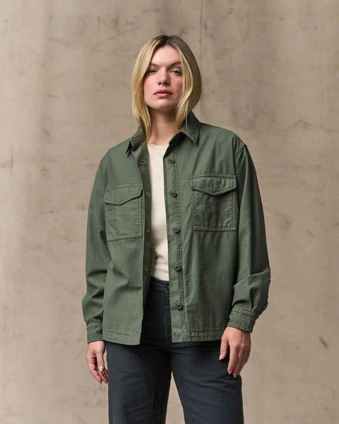 WOMEN'S REVERSE SATEEN JAC-SHIRT