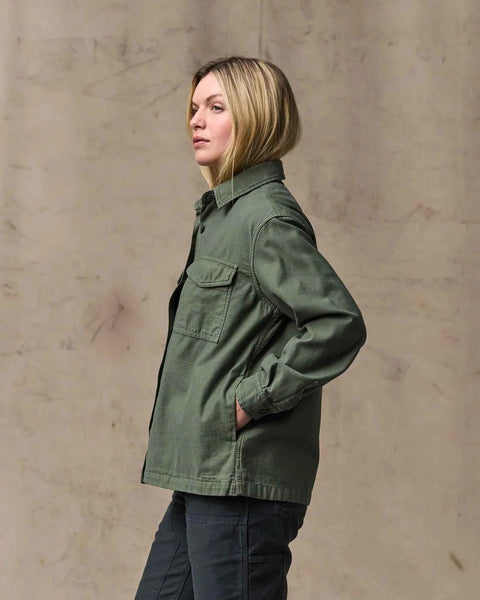 WOMEN'S REVERSE SATEEN JAC-SHIRT
