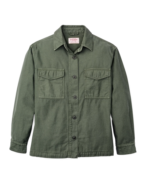 WOMEN'S REVERSE SATEEN JAC-SHIRT