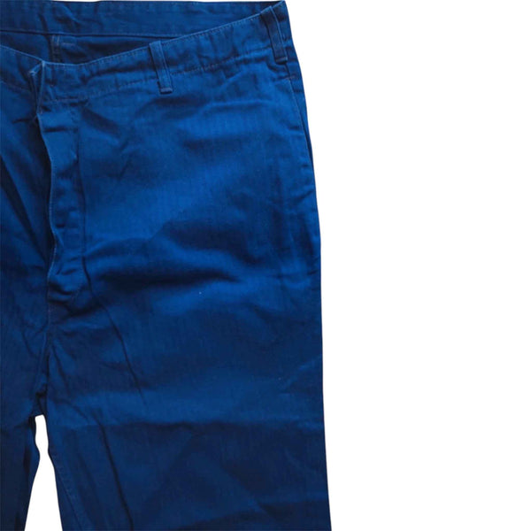 1990s French HBT Cotton Work Pants - Made in France