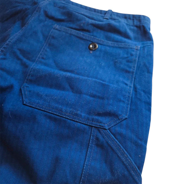 1990s French HBT Cotton Work Pants - Made in France