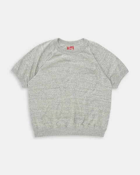 Silver Coin T-shirt Tubolare in Cotone Melange Grey