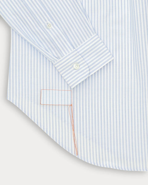 King Camicia Light Blue Con Tasca