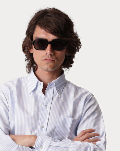 King Camicia Light Blue Con Tasca