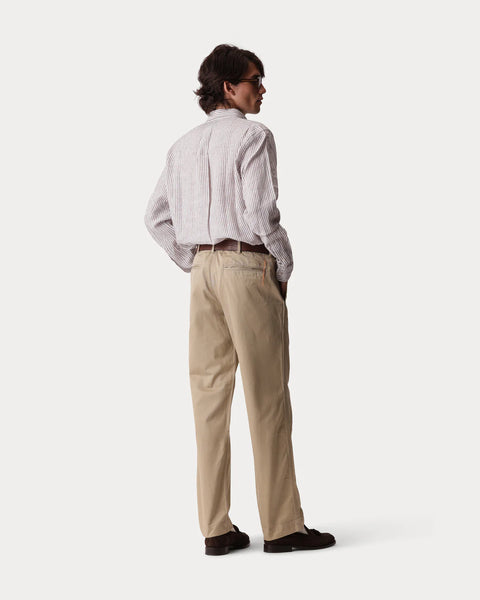 Officer Pantaloni Chino In Cotone