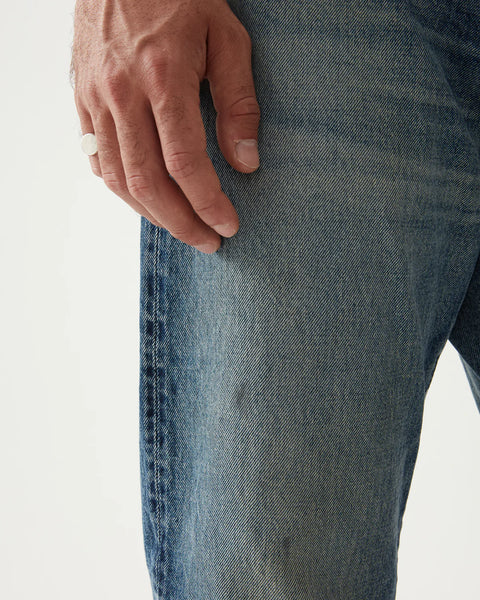 Okayama Japan Denim Cimosato 5 Tasche Regular Fit Custom Wash - L29''