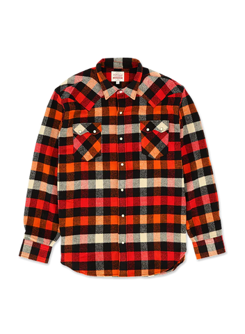 CAMICIA JOSH TEXANA IN COTONE A QUADRI