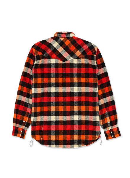 CAMICIA JOSH TEXANA IN COTONE A QUADRI