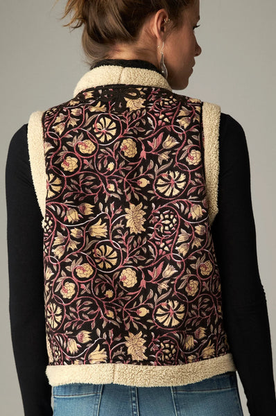 JUNO VEST RUBY NOIR