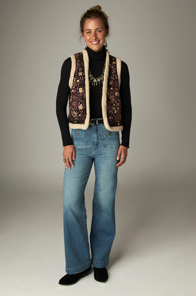 JUNO VEST RUBY NOIR