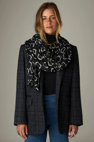 FUNKY SCARF NAVY
