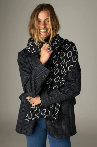 FUNKY SCARF NAVY