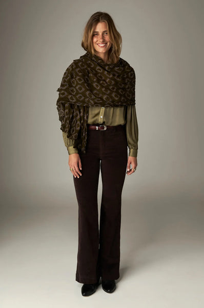 FUNKY SCARF KHAKI