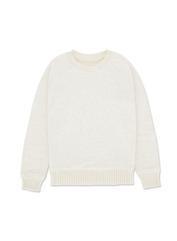 MAYFAIR MAGLIONE IN COTONE CREAM
