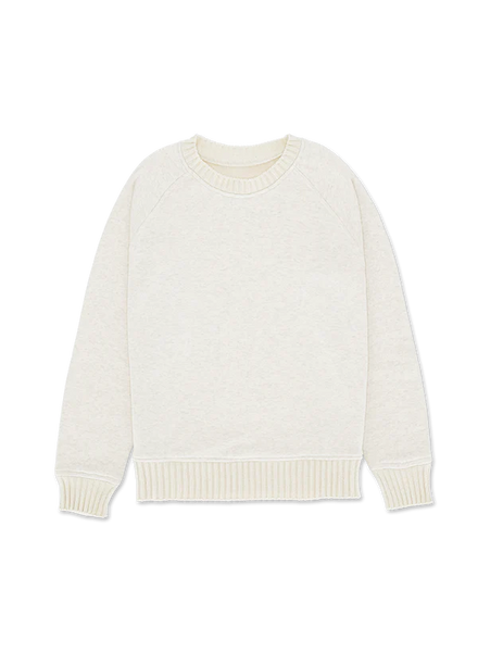 MAYFAIR MAGLIONE IN COTONE CREAM