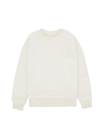 MAYFAIR MAGLIONE IN COTONE CREAM