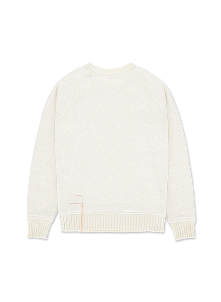 MAYFAIR MAGLIONE IN COTONE CREAM