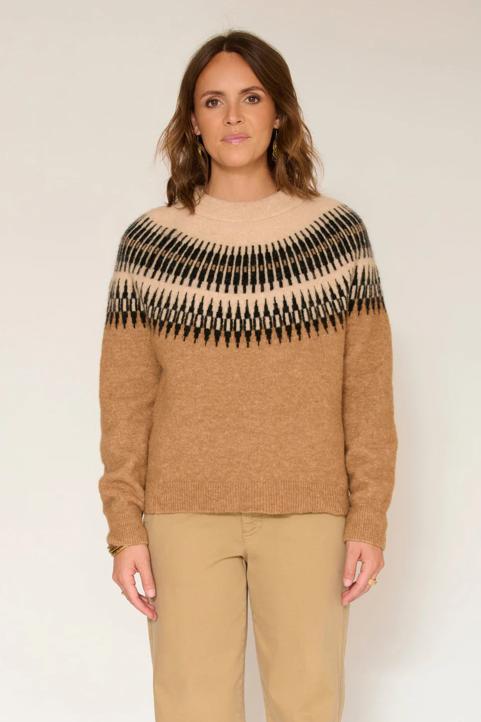SWEATER - KERFO CAMEL