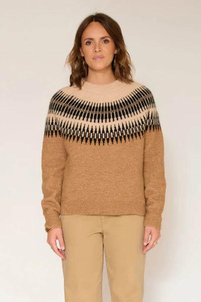 SWEATER - KERFO CAMEL