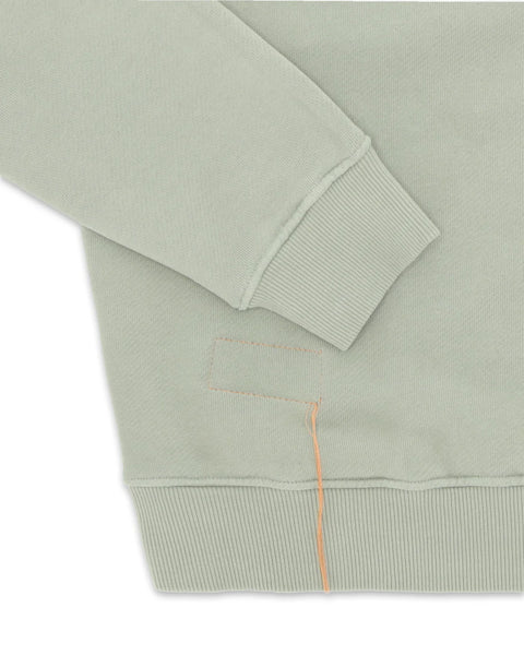 YALE FELPA IN COTONE FELPATO CON COLLETTO E ZIP