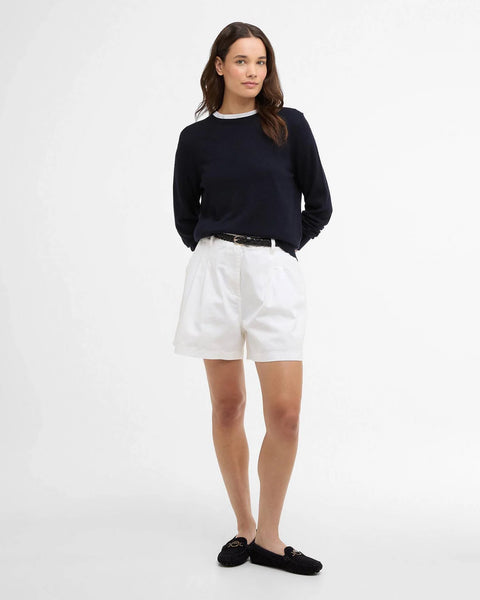 MAGLIONE GIROCOLLO OAKLEY NAVY WHITE