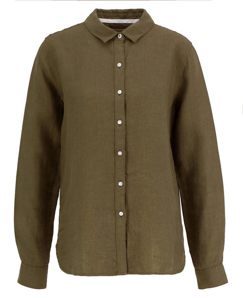 CAMICIA A MANICHE LUNGHE MARINE DUSKY KHAKI