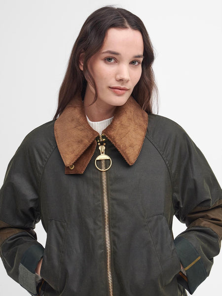 GIACCA ALLERSTON WAX VERDE OLIVE