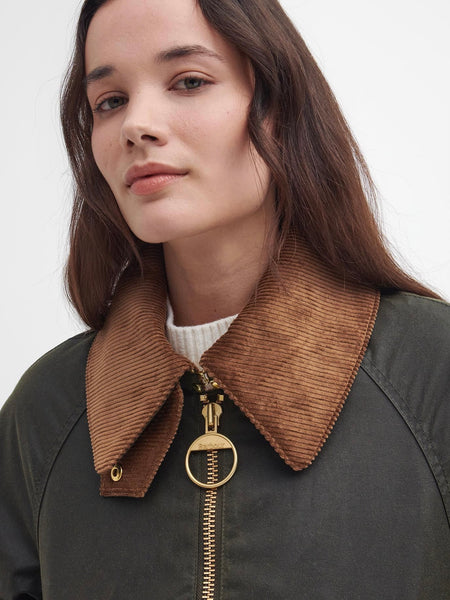 GIACCA ALLERSTON WAX VERDE OLIVE