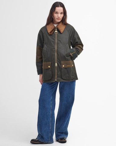 GIACCA ALLERSTON WAX VERDE OLIVE