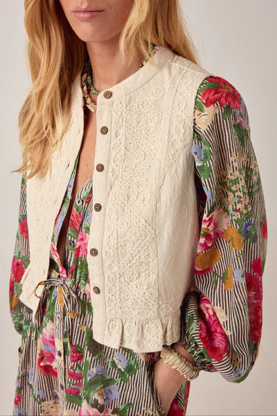 THALIA VEST Crème De La Crème