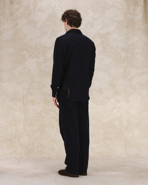 Pasadena Camicia Western In Flanella