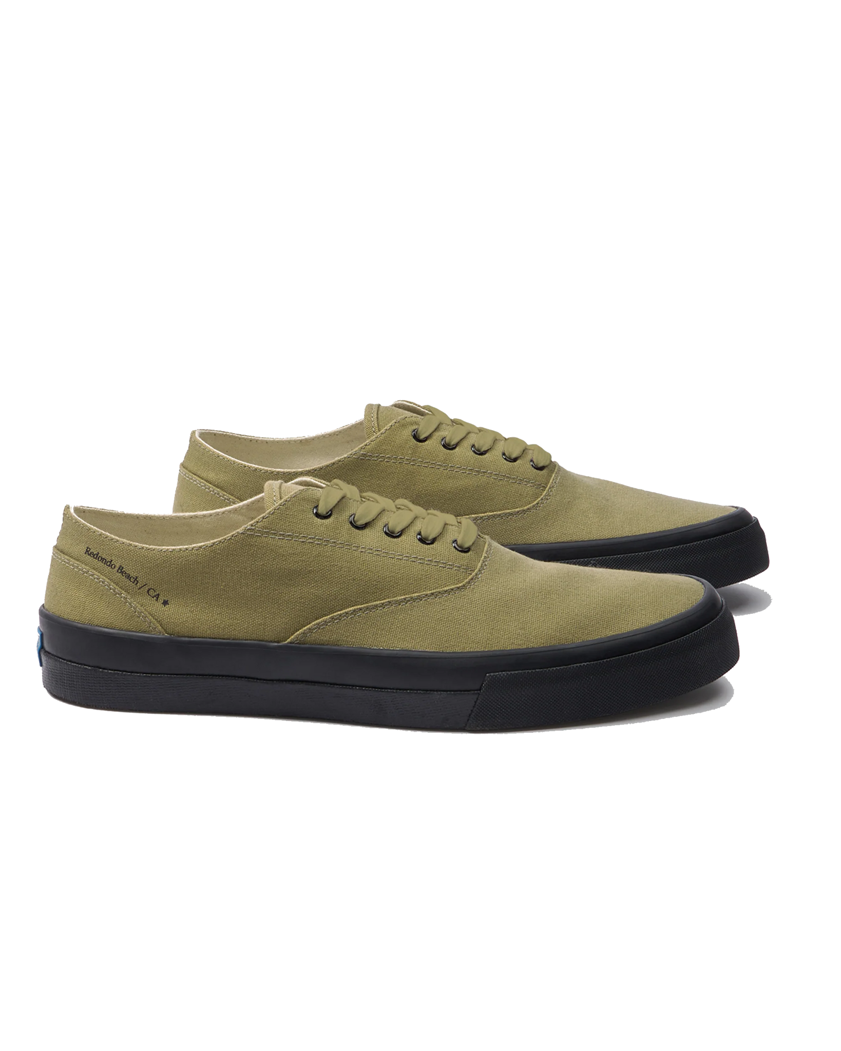 REDONDO CANVAS MILITARY BLACK SOLE