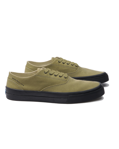 REDONDO CANVAS MILITARY BLACK SOLE