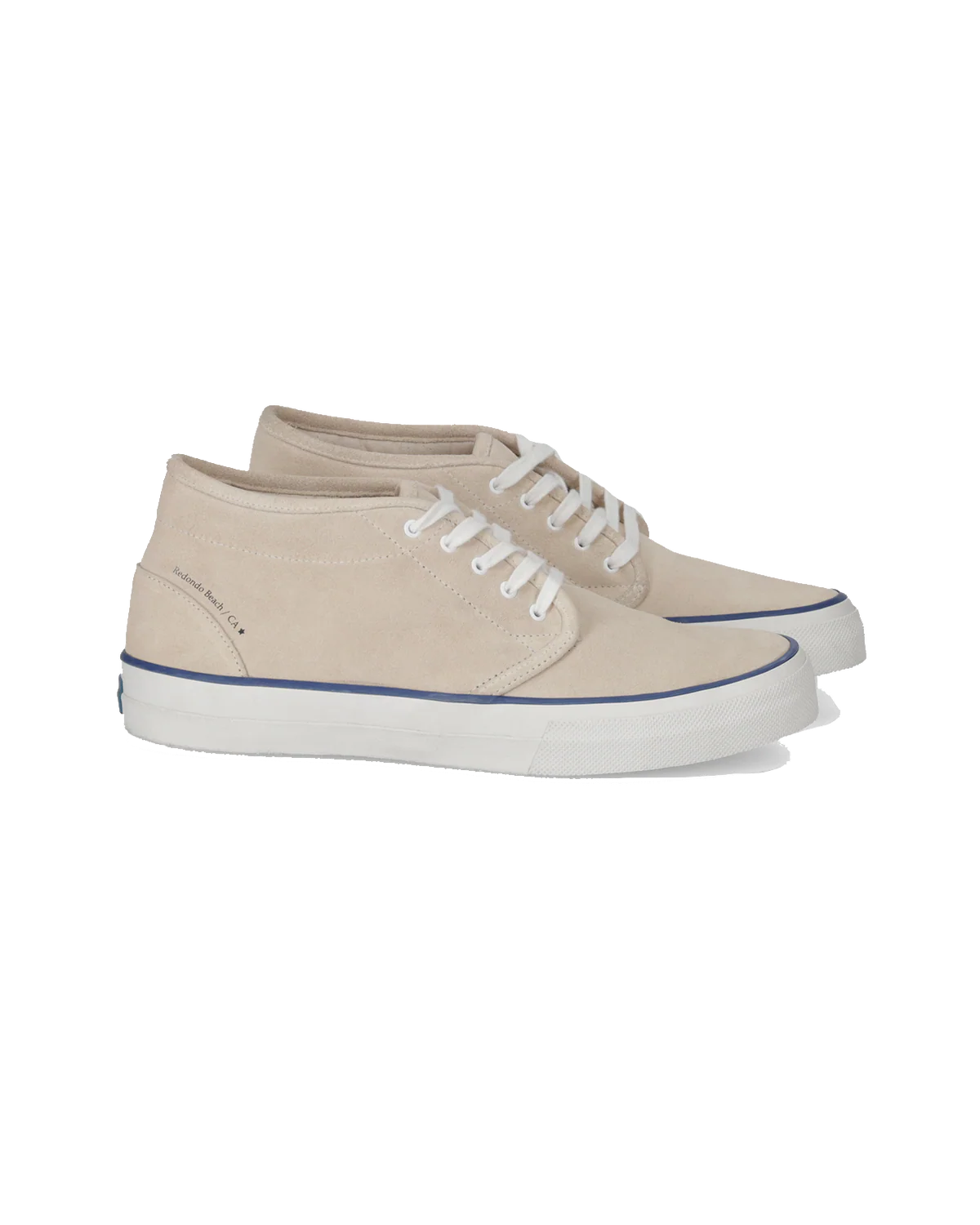 REDONDO MID SUEDE WHITE LINE BLU