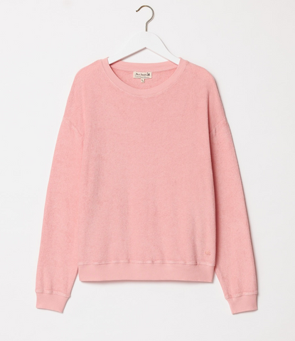 WOMEN'S TERRY SWEATSHIRT, 4,6OZ/SQ.YD., RELAXED FIT