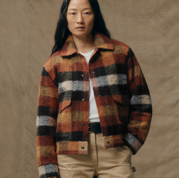 WOMEN'S BLANKET WOOL HERITAGE JACKET