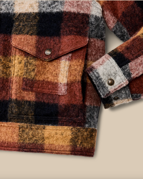 WOMEN'S BLANKET WOOL HERITAGE JACKET