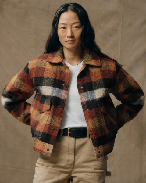 WOMEN'S BLANKET WOOL HERITAGE JACKET