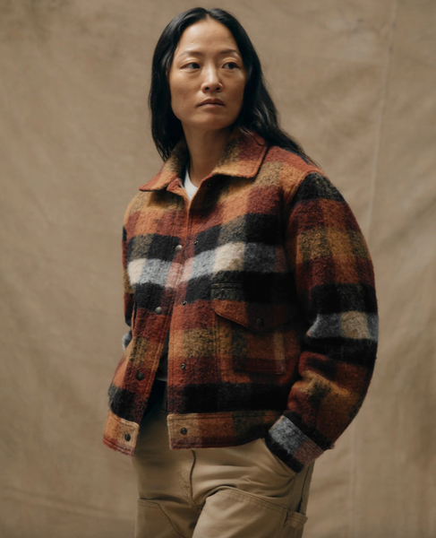 WOMEN'S BLANKET WOOL HERITAGE JACKET