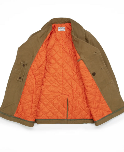Peacoat in Khaki Jungle Cloth