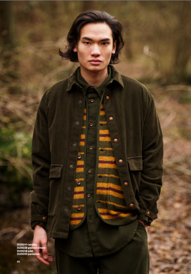 GILET LANACOTTA RIGATA