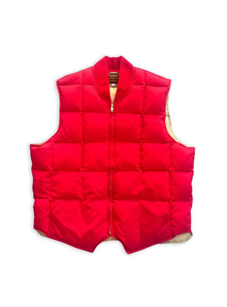 SEATTLE DOWN VEST COL.ROSSO