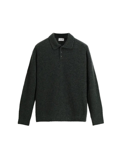POLO BOUCLE SOLID FOREST