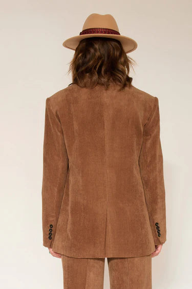 VESTE DE TAILLEUR - VALDA CACAO