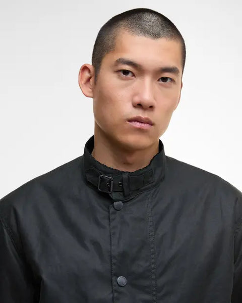 GIACCA CERATA TRACTION SAGE